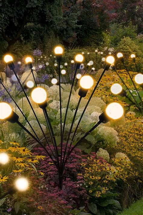 Add a touch of fantasy to your garden with solar-powered lights: Let your imagination soar.